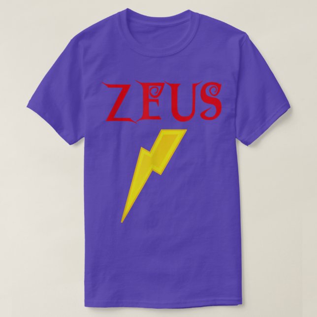 Zeus Costume 6916 T Shirt (Design framsida)