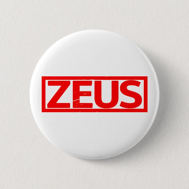 Zeus Frimärke Knapp (Framsida)