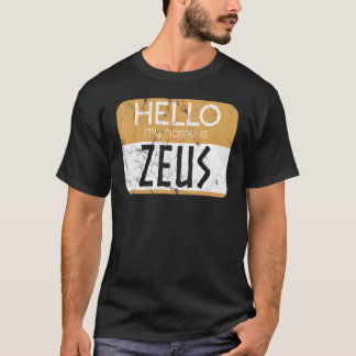 Zeus Greek Mythology Ancient Greek God Greek Mytho T Shirt