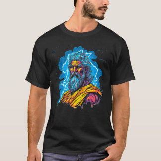 Zeus grekisk mytologi Gud över alla Gudar T Shirt