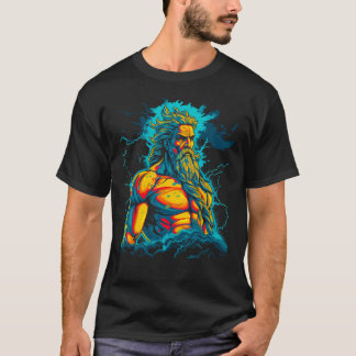 Zeus grekisk mytologi guden för himlen t shirt