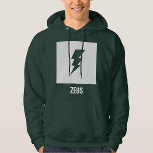 Zeus grekiska Mythology God Symbol Hoodie