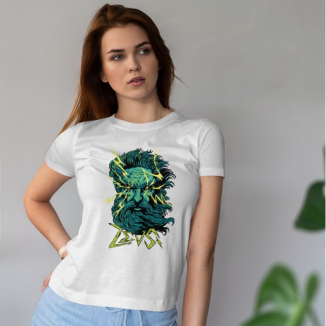 Zeus Gud Mythical Grekland T Shirt (Skapare uppladdad)