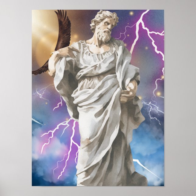 Zeus, Gudarornas Konung Affisch (Framsidan)