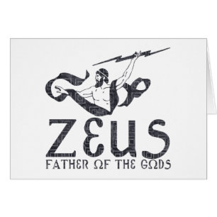 Zeus Hälsningskort