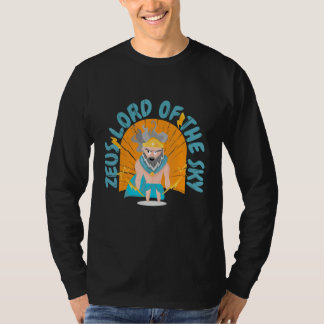 zeus herr åskgud kast kasta t shirt