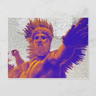 Zeus - Jupiter Vykort