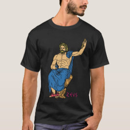 ZEUS KUNGEN AV DE GREKISKA GUDARNA T SHIRT