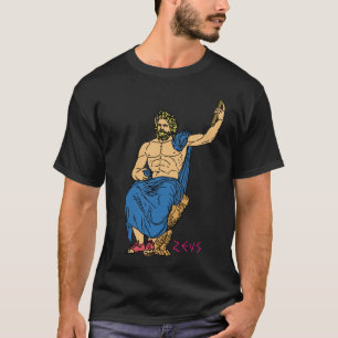 ZEUS KUNGEN AV DE GREKISKA GUDARNA T SHIRT