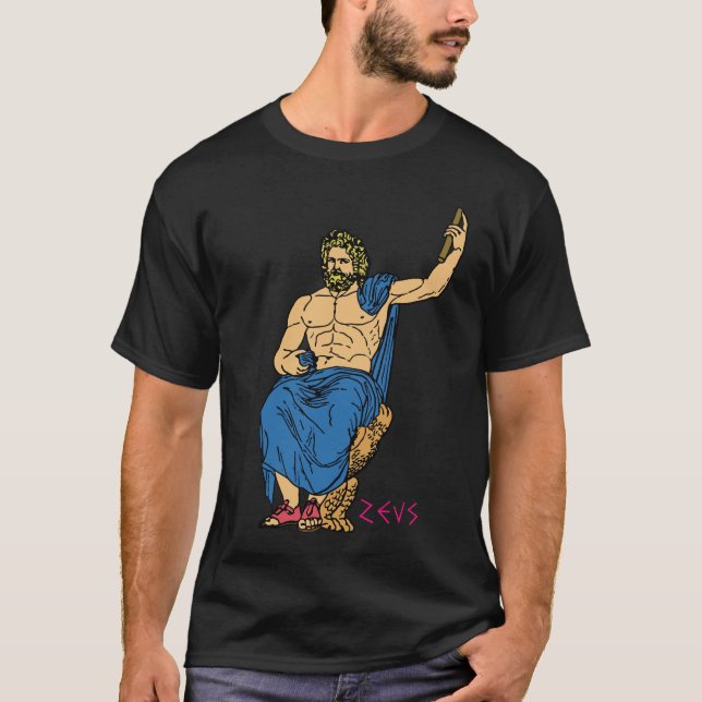 ZEUS KUNGEN AV DE GREKISKA GUDARNA T SHIRT (Framsida)
