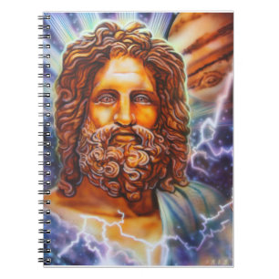 Zeus Notebook Anteckningsbok Med Spiral