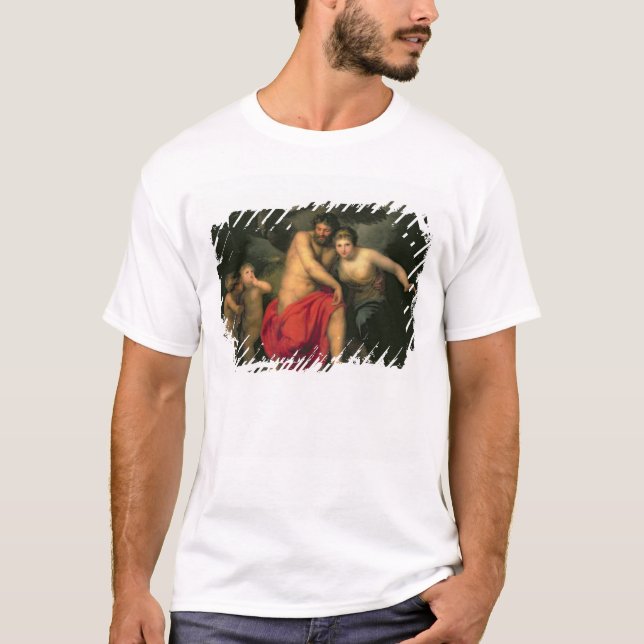 Zeus och Hera på monteringen Ida, 1775 T Shirt (Framsida)
