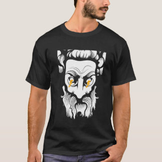 Zeus Simple Black Art Modern Trendig T Shirt