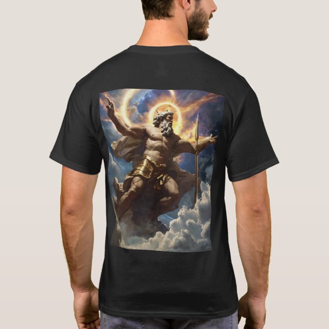 Zeus T-Shirt (Krig gud) (Baksida)