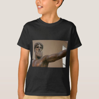 Zeusen brons statyn i Athens Grekland T-shirt