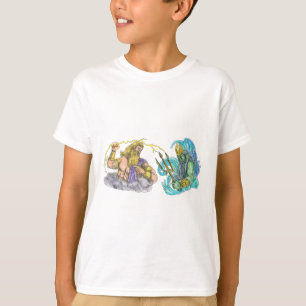 ZeusThunderbolt Vs Poseidon treuddtatuering Tröja