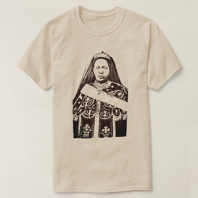 Zewditu Empress of Ethiopia T Shirt (Design framsida)