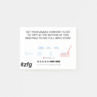 #ZFG Hur du Post-it Block