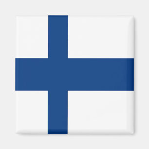 zFI001 FINNISH FLAGGA, Finland, Fridge Magnet