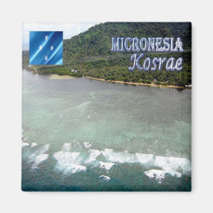 zFM005 KOSRAE, Mikronesien, Oceanien, Fridge Magnet