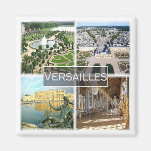 zFR042 VERSAILLES Palace, Frankrike, Fridge Magnet