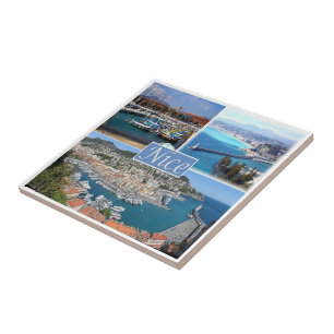 zFR044 NICE, Provence, Frankrike Kakelplatta