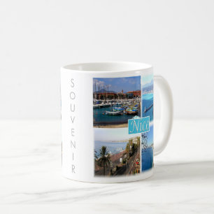 zFR045 NICE, Provence, Frankrike Kaffemugg