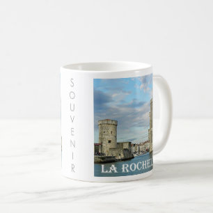 zFR091 LA ROCHELLE, Fransk Riviera, Frankrike Kaffemugg
