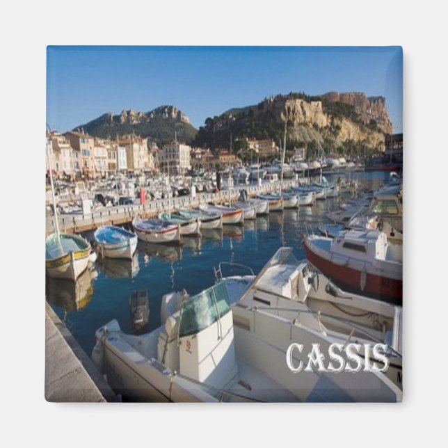 zFR100 CASSIS, Fransk Riviera, Frankrike, Fridge Magnet (Framsidan)