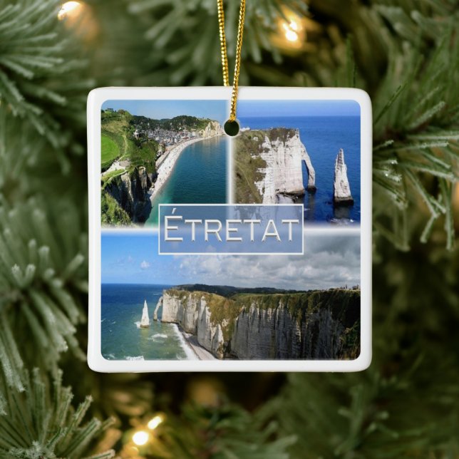 zFR101 ETRETAT Normany Julgransprydnad Keramik (Träd)