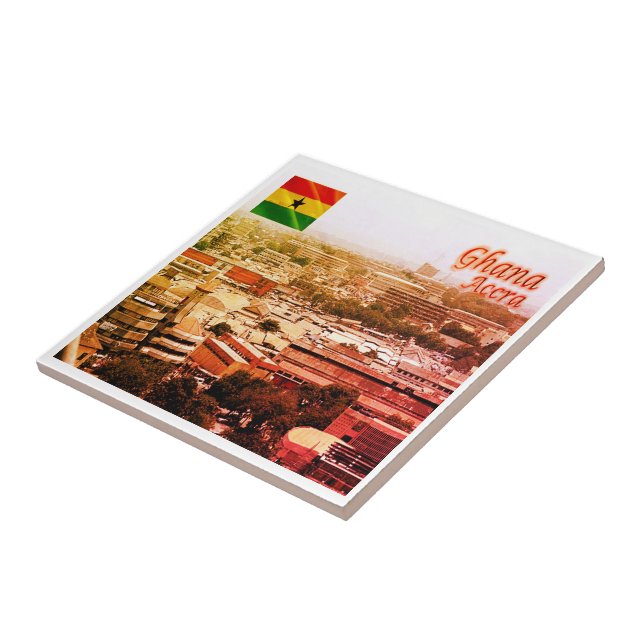 zGH003 ACCRA North, Ghana, Afrika Kakelplatta (Sidan)