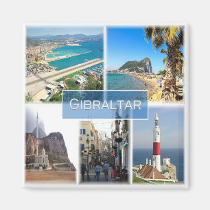 zGI004 GIBRALTAR, Europa, Fridge Magnet