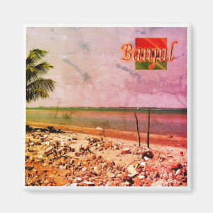 zGM006 BANJUL, Gambia, Afrika, Fridge Magnet