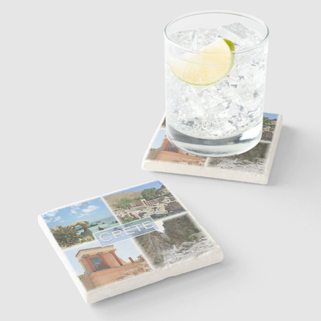 zGR021 potpourri of CRETE, Grekland, Europa. Stenunderlägg (Sidan)