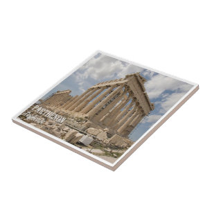 zGR042 PARTHENON, Grekland Kakelplatta