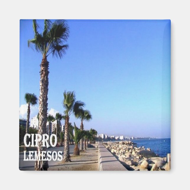 zGR053 LIMISSO Greece, Fridge Magnet (Framsidan)