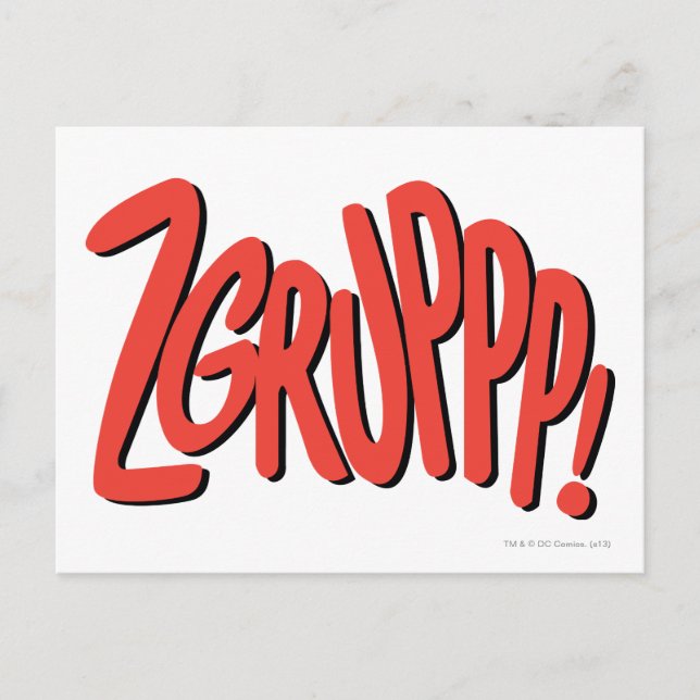 ZGRUPPP! VYKORT (Framsida)