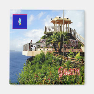 zGU005 PUNTAN DOS AMANTES, GUAM, Oceanien, Fridge Magnet