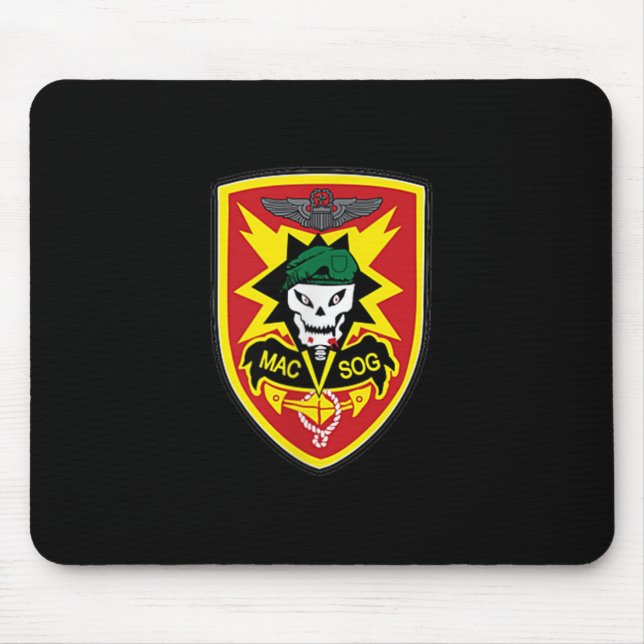 Zgxblwjhbsy Creations Co Macv-sog Vietnam Krig Mil Musmatta (Framsidan)