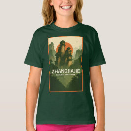 Zhangjiajie nationalskogspark t shirt
