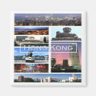 zHK012 HONGKONG, Asien, Fridge Magnet