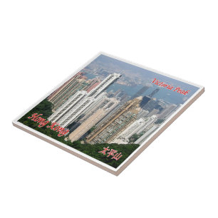 zHK014 VICTORIA PEAK Hong Kong, Asien, Kakelplatta