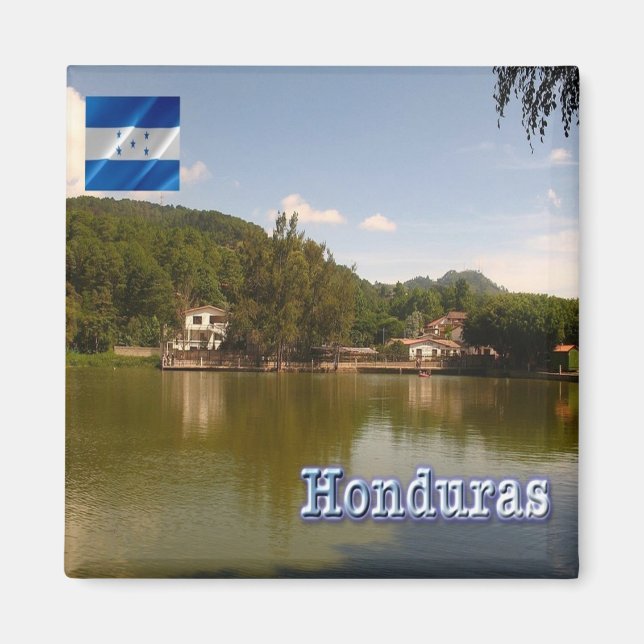 zHN006 SANTA LUCIA, Honduras, Amerika, Fridge Magnet (Framsidan)