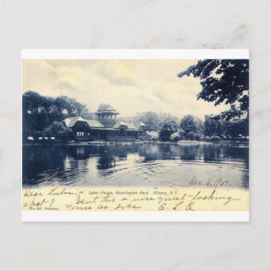 ZHR0039 1907 Vintage Washington Park, Albany Vykort