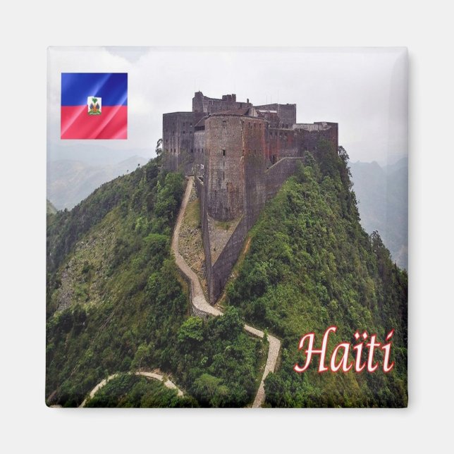 zHT007 HAITI, Citadelle Laferrière, Fridge Magnet (Framsidan)