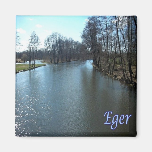 zHU005 EGER, Kynsperknadohri, Ungern, Fridge Magnet (Framsidan)