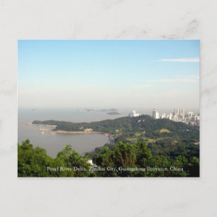 Zhuhai,Pearl River Delta,Guangdong Province,China Vykort