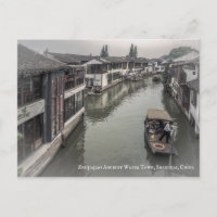 © Zhujiajiao Ancient Vatten Town, Shanghai, China
