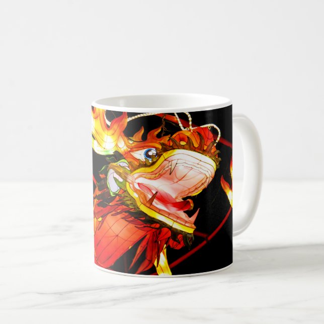 Zhulong elddrake  kaffemugg (Framsida höger)
