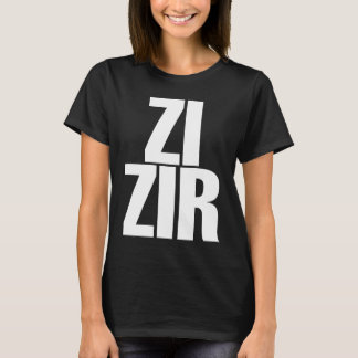 Zi Zir Big Obvious Nonbinary Pronouns T Shirt